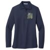Ladies Long Sleeve Silk Touch™ Polo Thumbnail