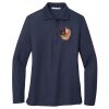 Ladies Long Sleeve Silk Touch™ Polo Thumbnail