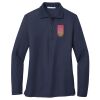 Ladies Long Sleeve Silk Touch™ Polo Thumbnail