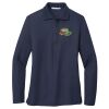 Ladies Long Sleeve Silk Touch™ Polo Thumbnail
