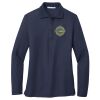Ladies Long Sleeve Silk Touch™ Polo Thumbnail