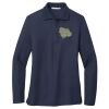 Ladies Long Sleeve Silk Touch™ Polo Thumbnail