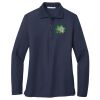 Ladies Long Sleeve Silk Touch™ Polo Thumbnail