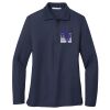 Ladies Long Sleeve Silk Touch™ Polo Thumbnail