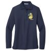 Ladies Long Sleeve Silk Touch™ Polo Thumbnail