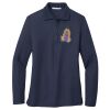 Ladies Long Sleeve Silk Touch™ Polo Thumbnail
