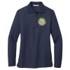 Ladies Long Sleeve Silk Touch™ Polo Thumbnail
