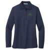 Ladies Long Sleeve Silk Touch™ Polo Thumbnail