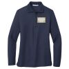 Ladies Long Sleeve Silk Touch™ Polo Thumbnail