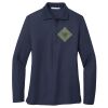 Ladies Long Sleeve Silk Touch™ Polo Thumbnail