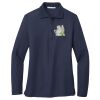 Ladies Long Sleeve Silk Touch™ Polo Thumbnail
