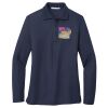 Ladies Long Sleeve Silk Touch™ Polo Thumbnail