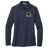 Ladies Long Sleeve Silk Touch™ Polo Thumbnail