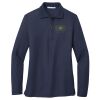 Ladies Long Sleeve Silk Touch™ Polo Thumbnail