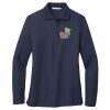 Ladies Long Sleeve Silk Touch™ Polo Thumbnail