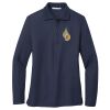 Ladies Long Sleeve Silk Touch™ Polo Thumbnail