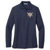 Ladies Long Sleeve Silk Touch™ Polo Thumbnail