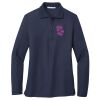 Ladies Long Sleeve Silk Touch™ Polo Thumbnail