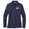 Ladies Long Sleeve Silk Touch™ Polo Thumbnail