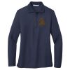 Ladies Long Sleeve Silk Touch™ Polo Thumbnail