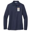 Ladies Long Sleeve Silk Touch™ Polo Thumbnail