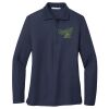 Ladies Long Sleeve Silk Touch™ Polo Thumbnail