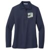 Ladies Long Sleeve Silk Touch™ Polo Thumbnail
