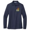 Ladies Long Sleeve Silk Touch™ Polo Thumbnail