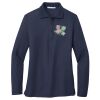 Ladies Long Sleeve Silk Touch™ Polo Thumbnail