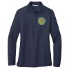 Ladies Long Sleeve Silk Touch™ Polo Thumbnail