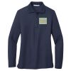 Ladies Long Sleeve Silk Touch™ Polo Thumbnail