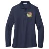 Ladies Long Sleeve Silk Touch™ Polo Thumbnail
