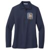 Ladies Long Sleeve Silk Touch™ Polo Thumbnail