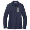 Ladies Long Sleeve Silk Touch™ Polo Thumbnail
