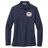 Ladies Long Sleeve Silk Touch™ Polo Thumbnail