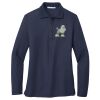 Ladies Long Sleeve Silk Touch™ Polo Thumbnail