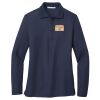 Ladies Long Sleeve Silk Touch™ Polo Thumbnail