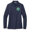 Ladies Long Sleeve Silk Touch™ Polo Thumbnail