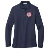Ladies Long Sleeve Silk Touch™ Polo Thumbnail