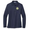 Ladies Long Sleeve Silk Touch™ Polo Thumbnail