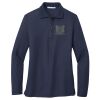 Ladies Long Sleeve Silk Touch™ Polo Thumbnail