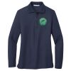 Ladies Long Sleeve Silk Touch™ Polo Thumbnail