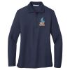 Ladies Long Sleeve Silk Touch™ Polo Thumbnail