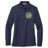 Ladies Long Sleeve Silk Touch™ Polo Thumbnail
