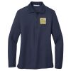 Ladies Long Sleeve Silk Touch™ Polo Thumbnail
