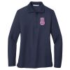 Ladies Long Sleeve Silk Touch™ Polo Thumbnail