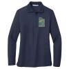 Ladies Long Sleeve Silk Touch™ Polo Thumbnail