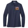 Ladies Long Sleeve Silk Touch™ Polo Thumbnail