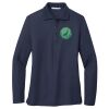 Ladies Long Sleeve Silk Touch™ Polo Thumbnail