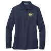 Ladies Long Sleeve Silk Touch™ Polo Thumbnail
